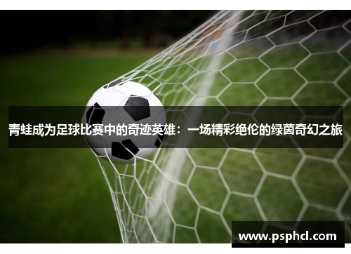 青蛙成为足球比赛中的奇迹英雄：一场精彩绝伦的绿茵奇幻之旅
